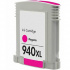 Kompatibilis tintapatron a HP 940XL C4908A bíborvörös (magenta) 