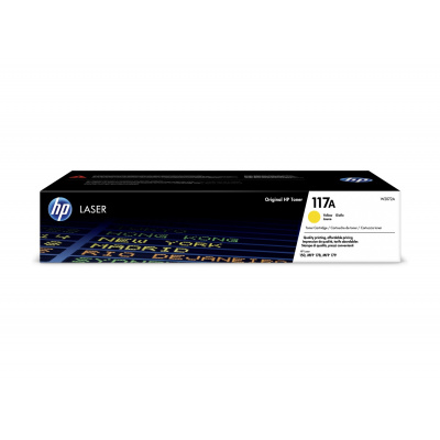 HP 117A W2072A sárga (yellow) eredeti toner