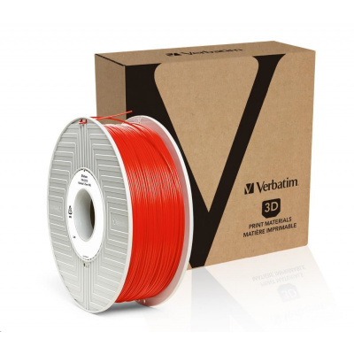 Verbatim 55320 3D filament, PLA, 1,75mm, 1000g, 335m, Piros (Red)