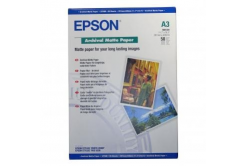 Epson Archival Matte Paper S041344 C13S041344, 29,7x42cm, A3, 50db, tintasugaras, fehér, fotópapír