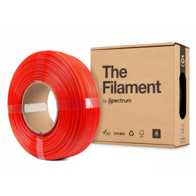"The Filament" by Spectrum TF-24247, ReFill, PETG Lite, 1,75mm, 1000g, Piros (Red)