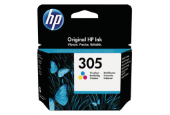 HP eredeti tintapatron 3YM60AE, HP 305, Tri-colour, HP
