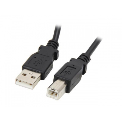 USB kabel A-B fekete