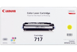 Canon CRG-717 sárga (yellow) eredeti toner