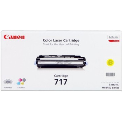 Canon CRG-717 sárga (yellow) eredeti toner