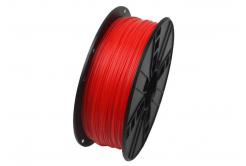 GEMBIRD filament PLA, 1,75mm, 1kg, fluoreszkálás piros