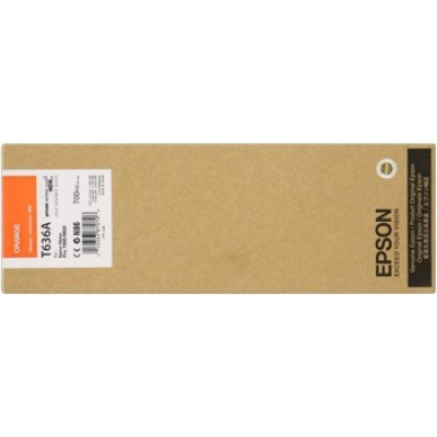 Epson T636A00 narancs (orange) eredeti tintapatron