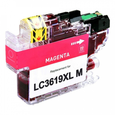 Brother LC-3619XL bíborvörös (magenta) kompatibilis tintapatron