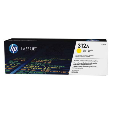 HP 312a CF382A sárga (yellow) eredeti toner