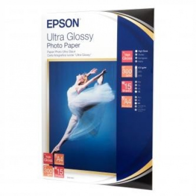 Epson Ultra Glossy Photo Paper S041927 C13S041927, 13x18cm, fényes, fehér, fotópapír