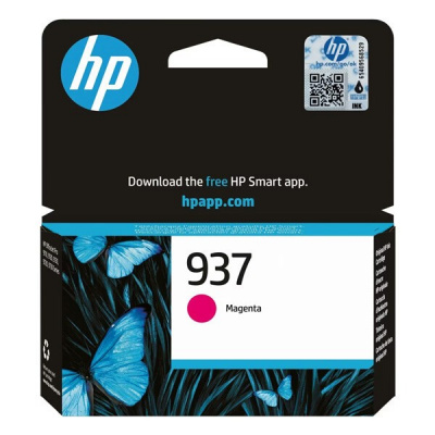 HP 937 4S6W3NE bíborvörös (magenta) eredeti tintapatron