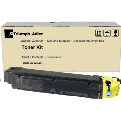 Triumph Adler PK-5012Y 1T02NSATA0 sárga (yellow) eredeti toner