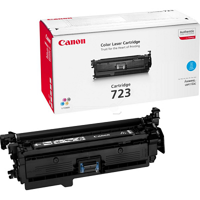 Canon CRG-723 2643B011 ciánkék eredeti toner