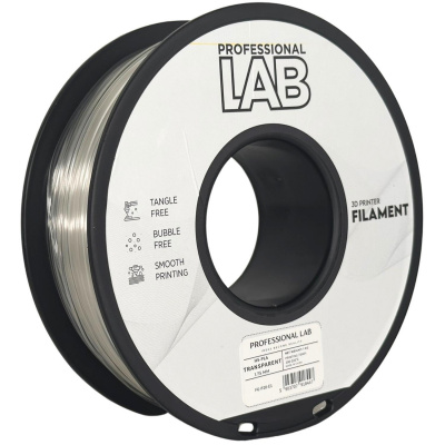 Professional Lab FG-P20-E1, 3D filament, HS-PLA, 1,75mm, 1000g, Átlátszó (Transparent)