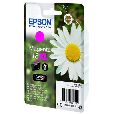 Epson 18XL C13T18134022 bíborvörös (magenta) eredeti tintapatron