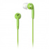 Genius HS-M320, fülhallgató, hangerőszabályzó nélkül, zöld, fülbe dugható típus, 3,5 mm-es jack