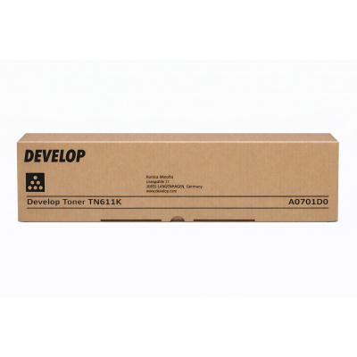 Develop TN-611K A0701D0 fekete (black) eredeti toner