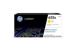 HP 655A CF452A sárga (yellow) eredeti toner