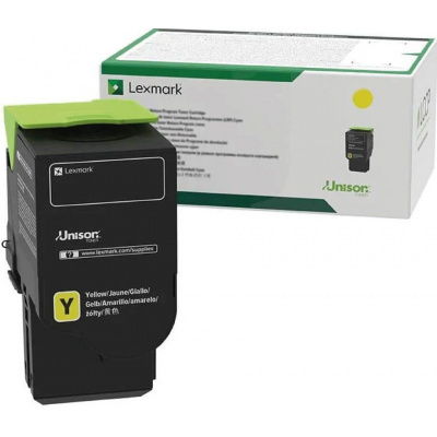 Lexmark 75M20Y0 sárga (yellow) eredeti toner