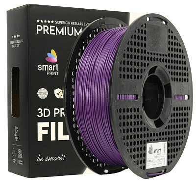 Smart Print FG-S213-E1, 3D filament, PETG + CF, 1,75mm, 1000g, Lila (Purple)