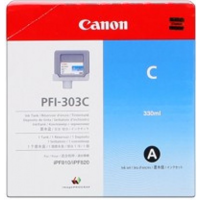 Canon PFI-303C cián (cyan) eredeti tintapatron