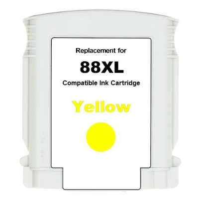 Utángyártott tintapatron a HP 88XL C9393A sárga (yellow) 