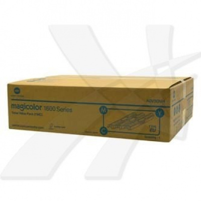 Konica Minolta A0V30NH cián/bíborvörös/sárga (cyan/magenta/yellow) eredeti toner