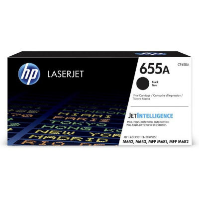HP 655A CF450A fekete (black) eredeti toner