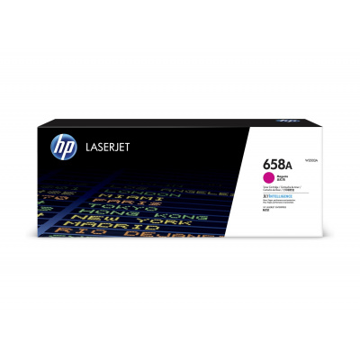 HP 658A W2003A bíborvörös (magenta) eredeti toner