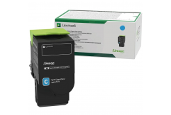 Lexmark 75M0H20 cián (cyan) eredeti toner