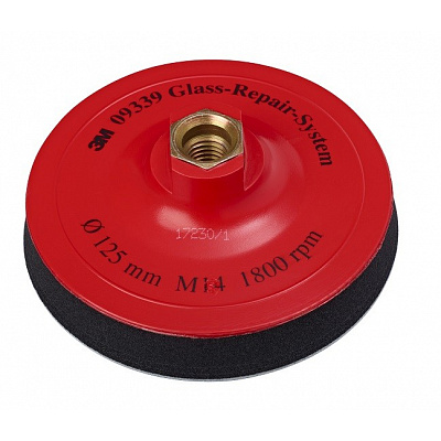 3M Stikit™ lyuk nélküli gépi alátét, M14, átmérő 125 mm (09339)