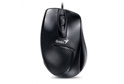 Genius Egér DX-150X 31010231103, 1000DPI, optikai, 3 gomb, vezetékes USB, fekete