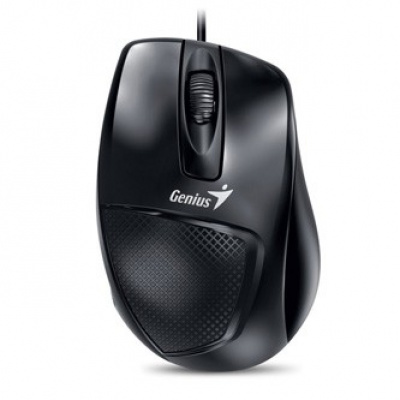Genius Egér DX-150X 31010231103, 1000DPI, optikai, 3 gomb, vezetékes USB, fekete