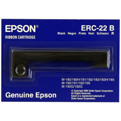 Epson ERC 22 C43S015358, fekete, eredeti festékszalag