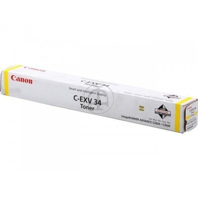 Canon C-EXV34 sárga (yellow) eredeti toner