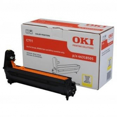 OKI 44318505 sárga (yellow) eredeti fotohenger