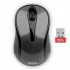 A4Tech G3-280N egér, 1000 DPI, 2,4 [GHz], optikai, 3 gombos, vezeték nélküli, fekete, 1 db AA, klasszikus, V-Track