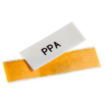 Partex PPA+09000DN4, sárga öntapadó szalag PPA+, 25m