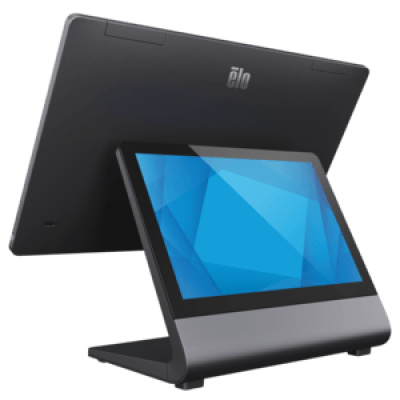 EloPOS Z30, With CFD, 39.6 cm (15,6''), Projected Capacitive, 10 TP, Full HD, USB, USB-C, poweredUSB, BT, Ethernet, Wi-Fi, QCS6490, Android, GMS, grey