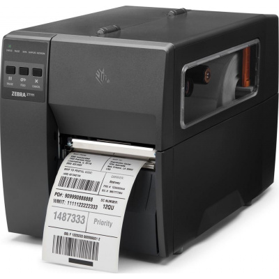 Zebra ZT111 ZT11143-T0E000FZ, címkenyomtató, 12 dots/mm (300 dpi), ZPLII, USB, USB Host, RS232, BT (BLE), Ethernet