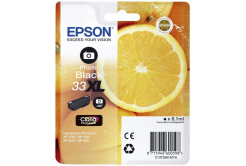 Epson T33614012, T33XL fotó fekete (photo black) eredeti tintapatron