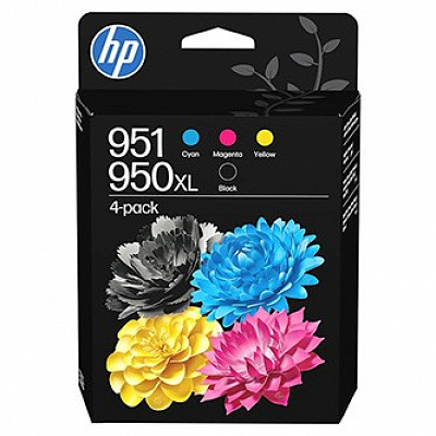 HP 950XL BK/951 C3WK1AE színes (CMYK) multipack eredeti patronok