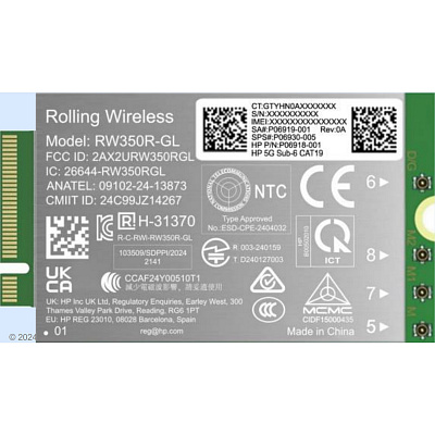HP B8BD4AA 5G Solution WWAN