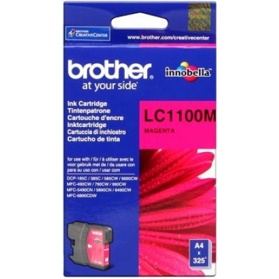 Brother LC-1100M bíborvörös (magenta) eredeti tintapatron
