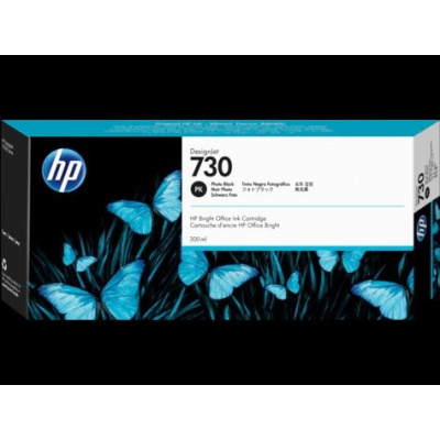 HP 730 P2V73A foto fekete (photo black) eredeti tintapatron