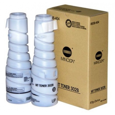 Konica Minolta MT-302B 2 db fekete (black) eredeti toner