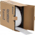 Brady LSZH-250-2-WT / 141232, címkék, THT Low Smoke Halogen Free Permasleeve Wire Marking Sleeves, 50.80 mm x 11.15 mm
