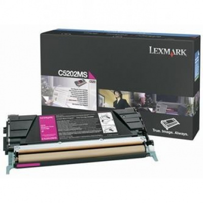 Lexmark C5202MS bíborvörös (magenta) eredeti toner
