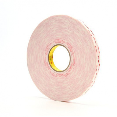 3M VHB 4932-P, 25 mm x 33 m, fehér kétoldalas akril ragasztószalag, 0,64 mm