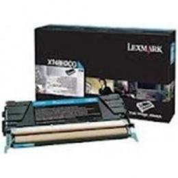 Lexmark X748H2CG cián (cyan) eredeti toner